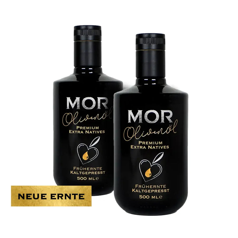 2 Flaschen MOR Olivenöl 500ml